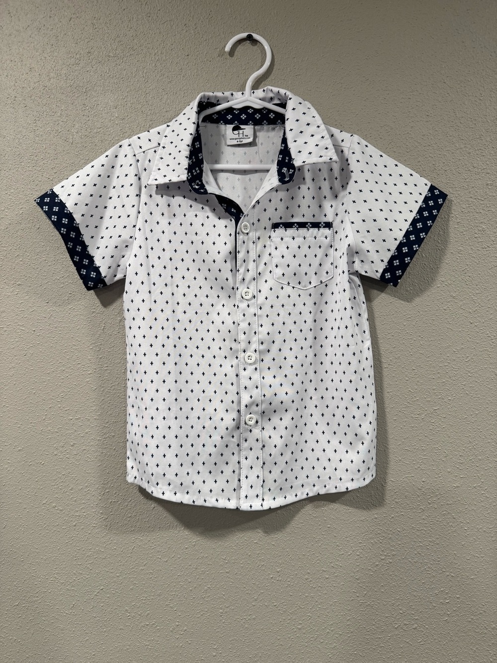 George Hats Button Up Shirt
